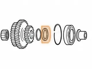 Race, RO / MPRA 4th Gear To Wire Snap Ring (Mainshaft) (Use 60239A) — Part # 170227A