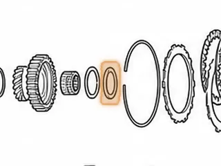 Race, RO / MPRA 1st Gear To Low Drum (Mainshaft) (Use 60252A) — Part # 170236A