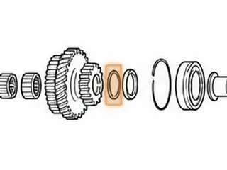 Thrust Bearing, RO / MPRA 4th Gear To Race (Mainshaft) (Use 60238A) — Part # 170226A