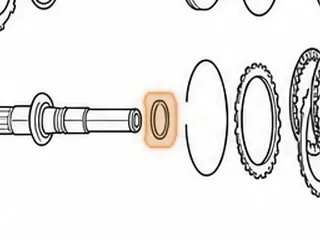 Race, RO / MPRA 2nd Drum To Secondary Shaft — Part # 170250A