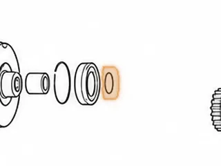 Snap Ring, RO / MPRA Holds Bearing To Secondary Shaft — Part # 170884A
