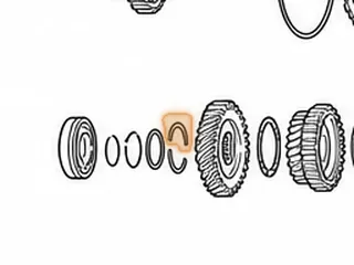 Split Washer, RO / MPRA Secondary Shaft (.080”) (2 Per Pack) — Part # 170887AB
