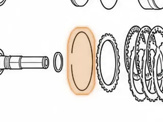 Snap Ring, RO / MPRA Holds 2nd Clutch Pressure Plate In Drum (Use 90861E) — Part # 170872A