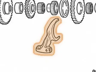 Shift Fork, RO / MPRA — Part # 170840A