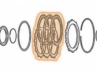 Steel, RO 2nd Clutch (.118” Thick) 24 Teeth (3.44”ID) 1990 — Part # 170120AA