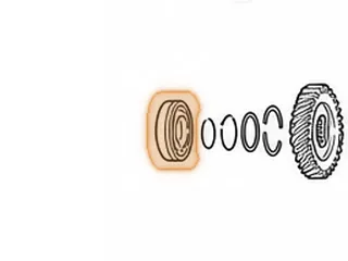 Roller Bearing, RO / MPRA Bell Housing To Secondary Shaft — Part # 170238A