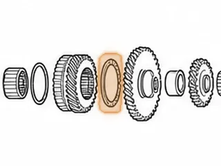Bearing, RO / MPRA Thrust Collar To 3rd Gear (Countershaft) — Part # 170263A
