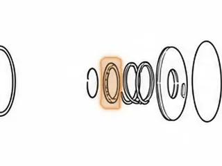 Retainer, RO 2nd Clutch Return — Part # 170982A