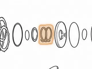 Spring, MPWA (Vigor) Low Hold Clutch Return (2.500”OD) — Part # 70974C
