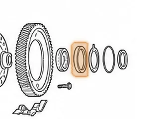 Cup Race, BZHA/BZKA-1/BZNA/MCLA/MNZA/MZHA/MZJA Differential To Case (.655”Thick) (3.002”OD)(Cast # NTN ECO CR-08818-1)… — Part # 160288B