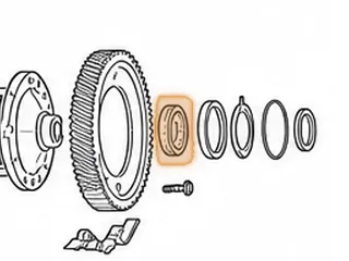 Cone Bearing, BZHA/BZKA-1/BZNA/MCLA/MNZA/MZHA/MZJA Differential To Case (21 Rollers) (1.572”ID)… — Part # 160289B