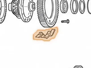 Oil Baffle, BCLA/BZHA/BZKA-1/BZNA/B90A/GPLA/GPPA-3/GPPA-4/MCLA/MCTA/MKYA/MKZA/ MM7A/MNZA/MRMA/MZHA/MZJA Differential… — Part # 160689A