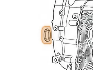 Seal, BZHA/BZJA/BZKA-1/BZNA/B90A/GPLA/GPPA-3/GPPA-4/MCTA/MKYA/MKZA/MM7A/ MNZA/MRMA/MZHA/MZKA-5 Axle (Bell Hsg Side)… — Part # 160077B
