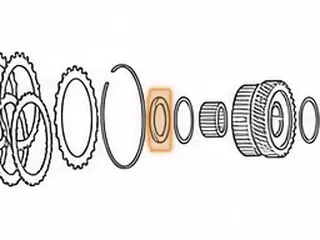 Washer, BCLA/BZHA/BZKA-1/BZNA/B90A/GPLA/GPPA-3/GPPA-4/MCLA/MCTA/MKYA/MKZA/ MM7A/MNZA/MRMA/MZHA/MZJA 2nd Drum To 2nd… — Part # 50252AC