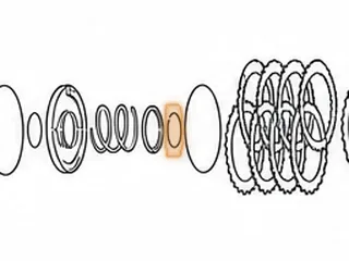 Snap Ring, MCTA Holds 3rd Clutch Spring Retainer In (.075”Thick)(1.930”OD) 2004-08… — Part # 160871T