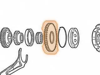 Gear, BCLA/BZHA/BZKA-1/BZNA/B90A/GPLA/GPPA-3/GPPA-4/MCLA/MCTA/MKYA/MKZA/ MM7A/MNZA/MRMA/MZHA/MZJA Reverse… — Part # 50816A