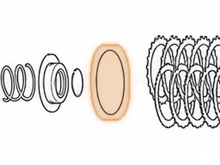 Cushion, BCLA/BZHA/BZKA-1/BZNA/B90A/GPLA/GPPA-3/GPPA-4/MCLA/MCTA/MKYA/ MKZA/MM7A/MNZA/MZHA/MZJA 2nd Clutch Wave Spring… — Part # 160852A