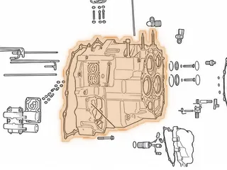 Case, BZKA-5 (2wd)(19 Bolts To Bell)(Cast # PZK-1) 2003-06 — Part # 50760A