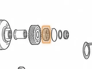 Ball Bearing, BZKA-5/GPPA-2/MCVA/MRVA/MZKA-1/MZKA-2 Secondary Shaft To Case (.550”Thick)(2.165”OD)(1.052”ID)(9 Balls)… — Part # 50286A