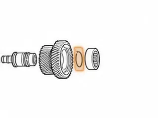 Snap Ring, BZKA-5/GPPA-2/MCVA/MRVA/MZKA-1/MZKA-2 Holds Idler Gear # 714 To Idler Shaft (.070”Thick)(1.540”OD)… — Part # 50895A