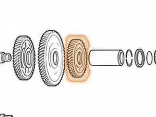 Gear, GPPA-2/MCVA/MRVA 3rd (Countershaft) (38 Teeth, 2 Groove)(3.765”OD) 2002-04 — Part # 50807B