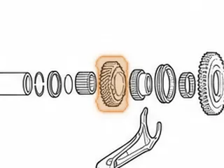 Gear, GPPA-2/MCVA/MRVA 4th (Countershaft) (30 Teeth, 1 Groove) 2002-04 — Part # 50810B