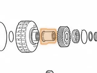 Collar, BZKA-5/GPPA-2/MCVA/MRVA/MZKA-1/MZKA-2 1st Clutch Drum To Idler Gear (1.732”Long) 2002-06 — Part # 50245A