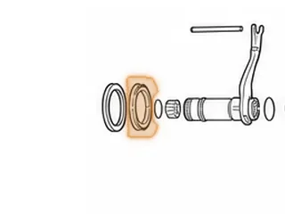 Ball Bearing, BZKA-5/GPPA-2/MCVA/MRVA/MZKA-1/MZKA-2 Bell To Converter Hub (.293”Thick) (2.675”OD)(1.575”ID)… — Part # 50211A