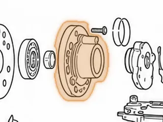 Rear Pump/Support, Aluminum Powerglide (With Gears) 1962-66 — Part # 103634