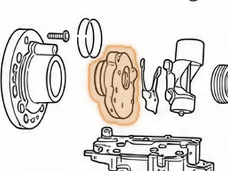 Support, Aluminum Powerglide Governor — Part # 103685A