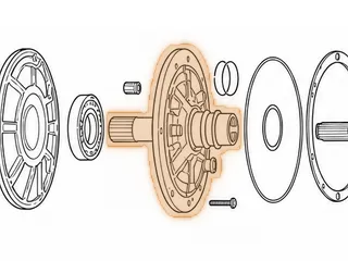 Stator Tube, Aluminum Powerglide — Part # 103529