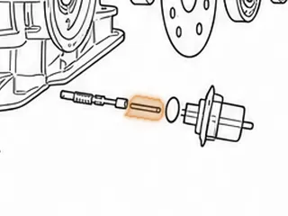 Pin, Aluminum Powerglide (Under Modulator) 1962-73 — Part # 103164