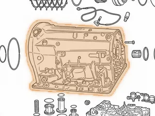 Case, RE4R01A (With Vent On Top Front Of Case) 1990-Up — Part # 73760B