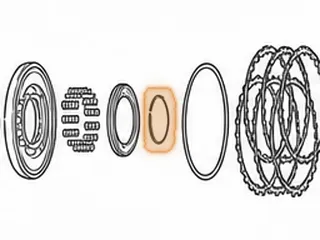 Snap Ring, RL4R01A/RE4R01A Holds Reverse Clutch Retainer In Drum — Part # 73893