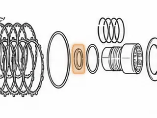 Bearing W/Race, RE4R03A/RG4R01A/JR403E Ovverun Hub To Rear Support — Part # 73260G