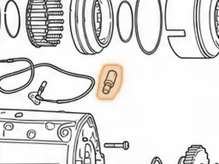 Cooler Line Fitting, RL4R01A/RE4R01A — Part # 73996