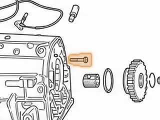 Bolt Set, RE4R01A Rear Support To Case — Part # 73790AK