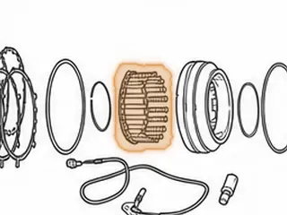 Spring, EC8 Forward Clutch Return (4.265”OD)(2.840”ID) 1987-98 — Part # 73974