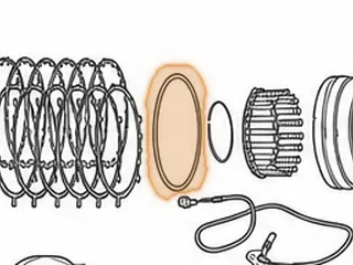 Cushion Spring, RL4R01A/RE4R01A Overrun Clutch — Part # 73856