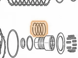 Ring, RL4F02A/RE4F02A Low/Drum (Teflon) — Part # 73181T