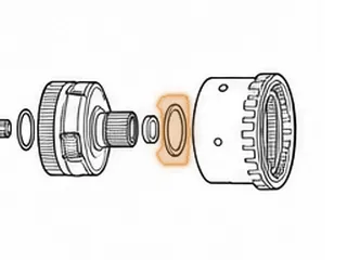 Bearing W/Races, R4/V4/R5/V5A51 Output Planet To Support (1.925”ID) (2.750”OD) 1999-Up — Part # 142251A