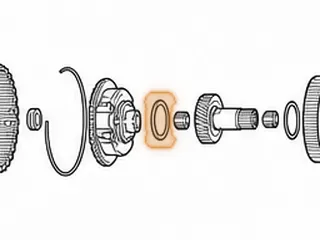 Bearing W/1 Race, R4/V4/R5/V5A51 Overdrive Planet To Output Sun Gear 1999-Up — Part # 142217A