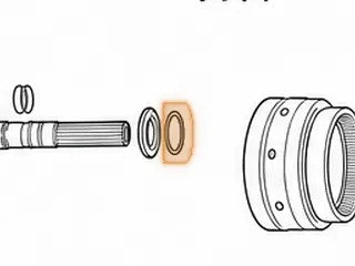 Bearing W/Races, R5/V5A51 Direct Clutch Drum To Rear Support 2001-Up — Part # 142271B