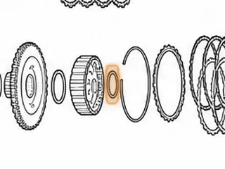 Bearing W/Races, R4/V4/R5/V5A51 Underdrive Clutch Hub To Underdrive Clutch Drum (2.130”OD) 1999-Up — Part # 142220A
