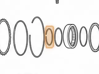 Snap Ring, R4/V4/R5/V5A51 Holds Low Sprag Inner Race To Center Support (.061” Thick) (3.005”OD) 1999-Up — Part # 142885A