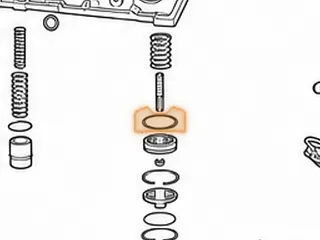 Ring, R5/V5A51 Reduction Brake Band Servo (Teflon) 2001-Up — Part # 142195BT