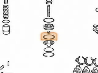 Nut, R5/V5A51 Reduction Brake Band Servo Adjustment 2001-Up — Part # 142784B