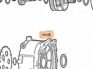 Bolt Set, R4/V4/R5/V5A51 Extention Housing To Case (11 Pieces) 1999-Up — Part # 142781AK