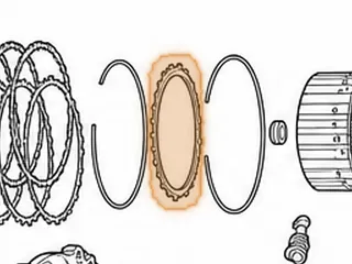 Pressure Plate, R4/V4/R5/V5A51 2nd Brake Clutch (Selective) (24 Teeth) 1999-Up — Part # 142144AA