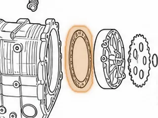 Gasket, R4/V4/R5/V5A51 Case To Rear Support 1999-Up — Part # 142304A